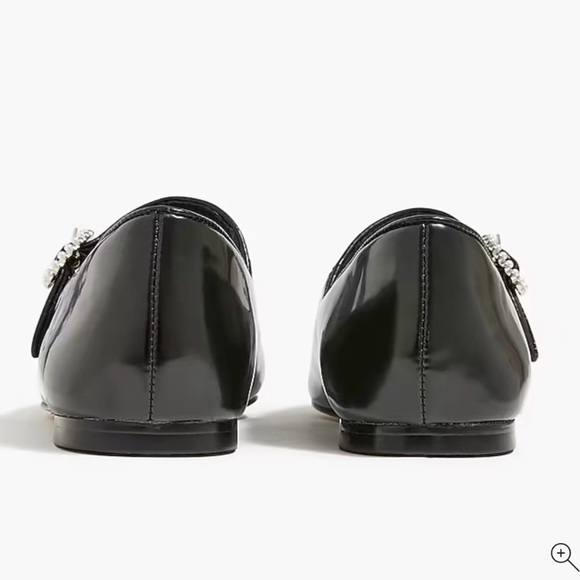 J. Crew Mary Jane Flats Shoes w Pearl Buckle Size 9 M NWT  (New In Box) - Picture 5 of 13